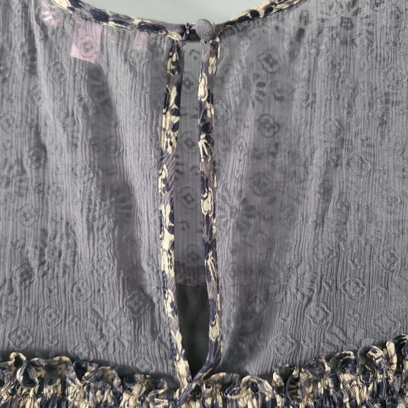 Calypso St. Barth Silk Floral Print Shift Mini Dress Size S - Picture 8 of 9